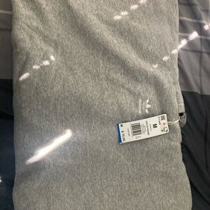 Adidas Gray Oversized Hoodie